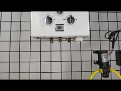 0.02-0.8Mpa 6L ガスゲイザー LP ガスキャンプシャワー インスタントウォーターヒーターシステム