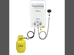 10リットルの冷蔵板NGガス給水器 手動制御ボタン ホワイト