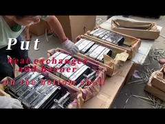 熱交換器とバーナーを下層シェルに置く