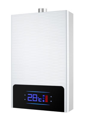 Wall Mounted Flue Gas Water Heater with LED Display Copper Heat Exchanger and Over 90% Heat Efficiency