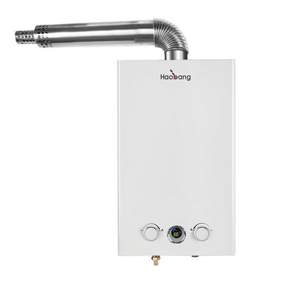 10リットル220Vガスの水温器 強制排気型 白色LED 20Kw