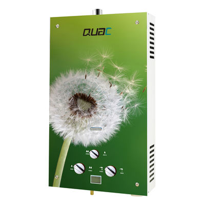 10リットル インスタントタンクレスガス ゲイザー LPG NG型 カラフルガラスパネル