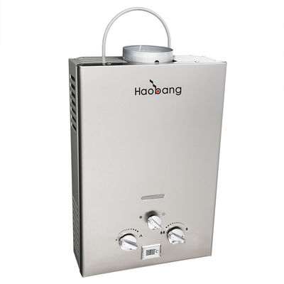 12kW LPガス水温器 キャンプ用の即時携帯シャワー