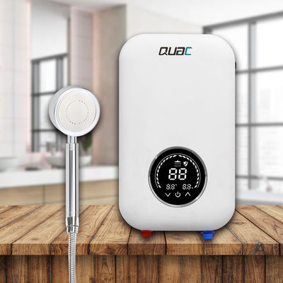 3 段階 タッチ パネル コントロール 8KW トランクレスウォーターヒーター 優雅なデザイン